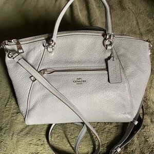 Coach Prairie Pebbled Leather Crossbody Bag-New Condition